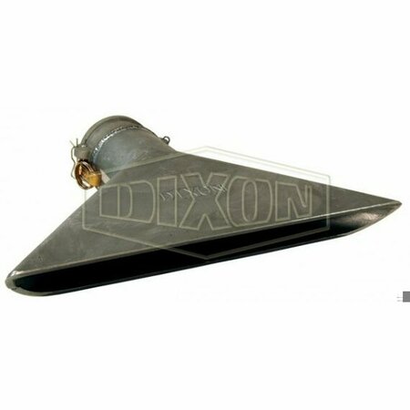 DIXON Street Cleaning Nozzle, 2 in Inlet, Aluminum Body 200DBAL